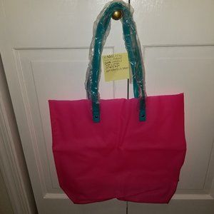 ✅3661 NEW Nordstrom Authentic Jelly Pink Beach Bag